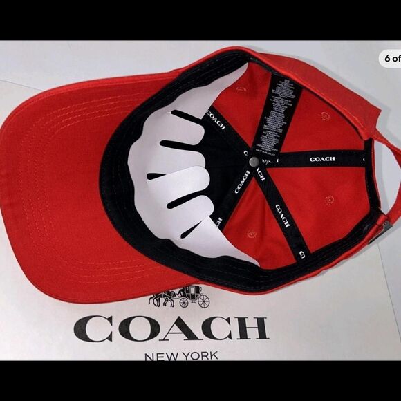 Coach Red Hat - Picture 3 of 3